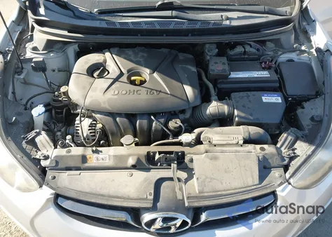 2013 Hyundai Elantra Limited from USA, damaged, VIN KMHDH4AE5DU494992